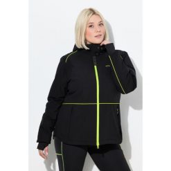 Damskie Kurtka funkcyjna HYPRAR wodoodporna dwukierunkowy zamek błyskawiczny. Czarne kurtki damskie Ulla Popken, plus size, bez wzorów, z materiału, bez kaptura. Za 699.99 zł.