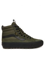 Vans Tenisówki MTE Sk8-Hi Waterproof Insulated VN000DAQ2031 Khaki. Brązowe trampki i tenisówki męskie Vans, bez wzorów, z materiału, bez zapięcia. Za 529.99 zł.