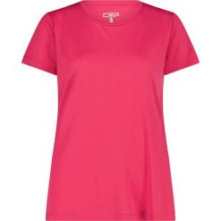 Koszulka damska z dżerseju CMP. Czerwone t-shirty damskie CMP, bez wzorów, z dżerseju, bez kołnierzyka. Za 131.00 zł.