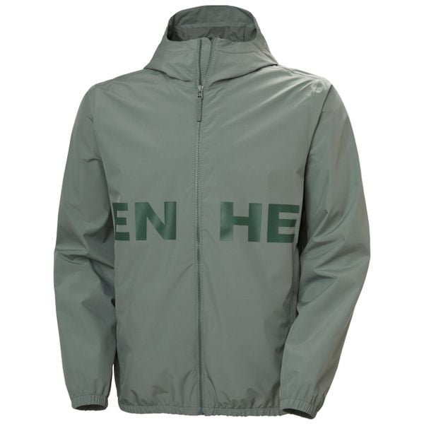 Kurtka wodoodporna Helly Hansen Core Graphic. Zielone kurtki męskie Helly Hansen, m, bez wzorów, bez kaptura. Za 627.50 zł.