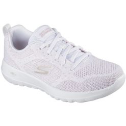 Buty sportowe damskie Skechers Go Walk Joy. Fioletowe buty sportowe na co dzień damskie Skechers, bez wzorów. Za 390.00 zł.