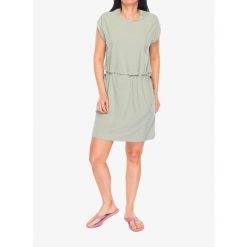 Sukienka sportowa Columbia Boundless Beauty Dress II. Zielone sukienki damskie Columbia, s, bez wzorów, sportowe, bez kołnierzyka, bez ramiączek, sportowe. Za 219.99 zł.