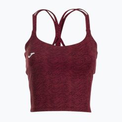 Koszulka tenisowa damska Joma Challenge Top W. Czerwone bluzki sportowe damskie Joma, xl, bez wzorów, z elastanu, bez ramiączek. Za 149.99 zł.