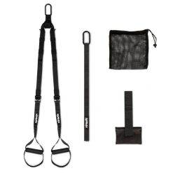 Suspension Trainer Pro z torbą do przechowywania. Czarne torebki klasyczne damskie VIRTUFIT, bez wzorów, z materiału, duże, bez dodatków. Za 194.00 zł.