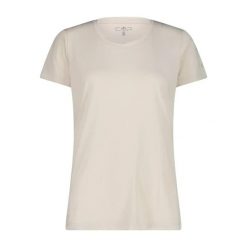 T-shirt damski CMP. Brązowe t-shirty damskie CMP, s, bez wzorów, z jersey, bez kołnierzyka. Za 131.00 zł.
