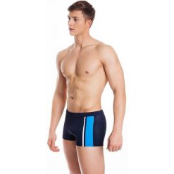 Bokserki pływackie męskie Aqua Speed Amos. Białe kąpielówki męskie Aqua-Speed, m, bez wzorów, do pływania. Za 55.99 zł.