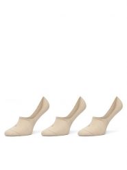 Calvin Klein Stopki 701234370 Beżowy. Brązowe skarpetki damskie CALVIN KLEIN, bez wzorów, z bawełny. Za 59.99 zł.