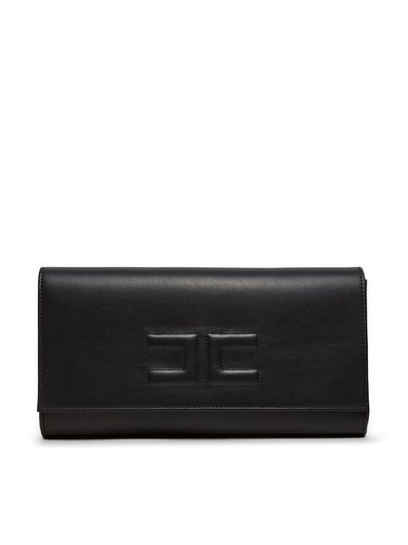 Elisabetta Franchi Torebka BS-76N-47E2-V450 Czarny. Czarne torebki klasyczne damskie Elisabetta Franchi, bez wzorów, ze skóry, bez dodatków. Za 1,389.00 zł.