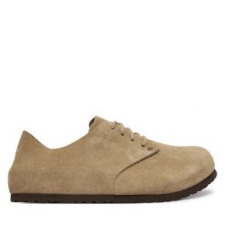 Półbuty Birkenstock. Brązowe półbuty męskie Birkenstock, bez zapięcia. Za 719.99 zł.