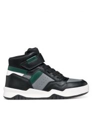 Geox Sneakersy J Perth Boy J367RF 054FU C0016 S Czarny. Czarne buty sportowe chłopięce Geox, ze skóry, bez zapięcia. Za 269.99 zł.