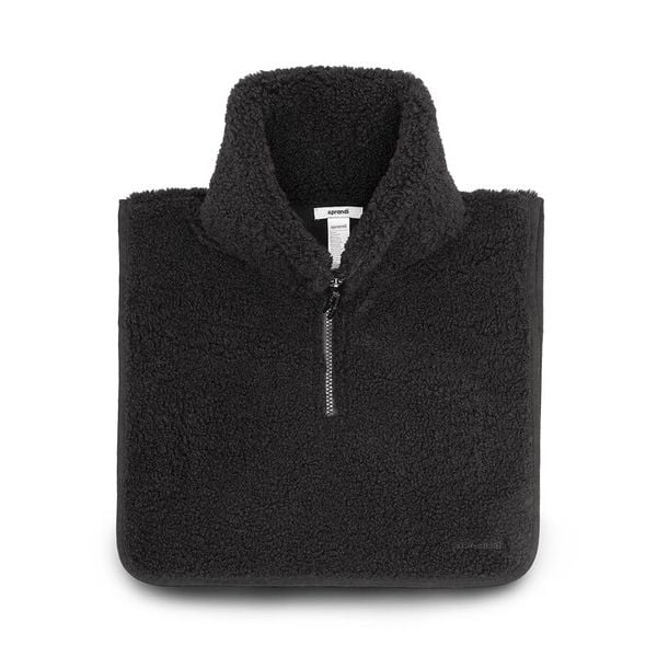 Komin Sprandi. Czarne szaliki i kominy damskie Sprandi, bez wzorów. Za 79.99 zł.