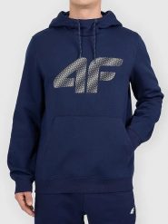 4F Bluza w kolorze granatowym rozmiar: S. Niebieskie bluzy z kapturem męskie 4f, s. Za 114.99 zł.