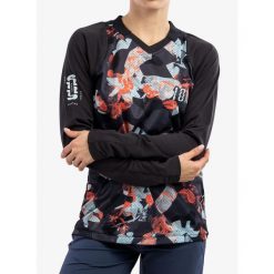 Bluza rowerowa damska ION Scrub LS. Czarne bluzy bez kaptura damskie ION. Za 245.99 zł.