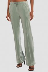 JUICY COUTURE Zielone damskie spodnie z cyrkoniami Tina, Rozmiar XS. Zielone spodnie dresowe damskie Juicy Couture, s, bez wzorów, z dresówki. W wyprzedaży za 331.99 zł.