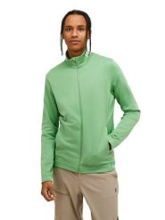 Bluza Peak Performance męska Rider Tech Zip Jacket zielona - XL. Zielone bluzy z kapturem męskie Peak Performance, l, z materiału. Za 589.00 zł.