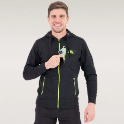 Męska bluza z kapturem ULTRASOFT. Czarne bluzy z kapturem męskie BODYCROSS, l, z materiału. Za 322.99 zł.