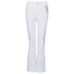 Damskie wąskie spodnie narciarskie softshell Superdry. Białe spodnie materiałowe damskie Superdry., bez wzorów, z softshellu, sportowe. Za 744.75 zł.
