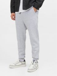 Jack & Jones Spodnie dresowe Gordon 12249274 Szary Regular Fit. Szare spodnie dresowe męskie Jack & Jones, bez wzorów, z bawełny. Za 129.99 zł.