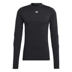 Koszulka męska adidas Techfit COLD.RDY Long Sleeve. Białe koszulki męskie z długim rękawem Adidas, m. Za 169.99 zł.