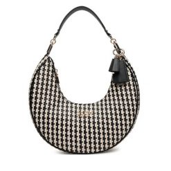 Torebka Guess. Czarne torebki klasyczne damskie Guess, z aplikacjami, bez dodatków. Za 409.99 zł.