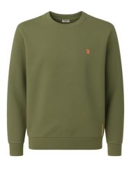 U.S. Polo Assn. Bluza w kolorze oliwkowym rozmiar: XL. Brązowe bluzy bez kaptura męskie U.S. Polo Assn., s, z bawełny. Za 182.72 zł.