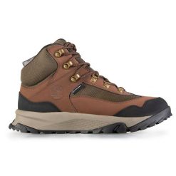 Buty trekkingowe Timberland Lincoln Peak Lite wodoodporne. Brązowe buty trekkingowe męskie Timberland, bez zapięcia, trekkingowe. Za 629.99 zł.