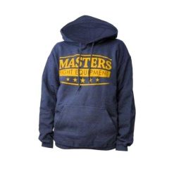 Męska Bluza Z Kapturem. Niebieskie bluzy z kapturem męskie Masters, m, z bawełny. Za 213.99 zł.