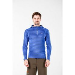 Bluza Turystyczna Męska Termoaktywna Woolona 100% Merino Thor z Kapturem. Niebieskie bluzy z kapturem męskie WOOLONA, l. W wyprzedaży za 405.00 zł.