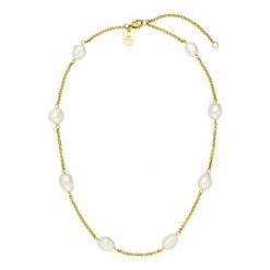 Purelei Purelei Naszyjnik Malahi Naszyjniki 1 ct Damski. Białe naszyjniki damskie Purelei, na co dzień, pozłacane. Za 175.49 zł.