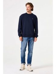 Garcia Bluza w kolorze granatowym rozmiar: M. Niebieskie bluzy bez kaptura męskie Garcia, m, z bawełny. Za 86.78 zł.