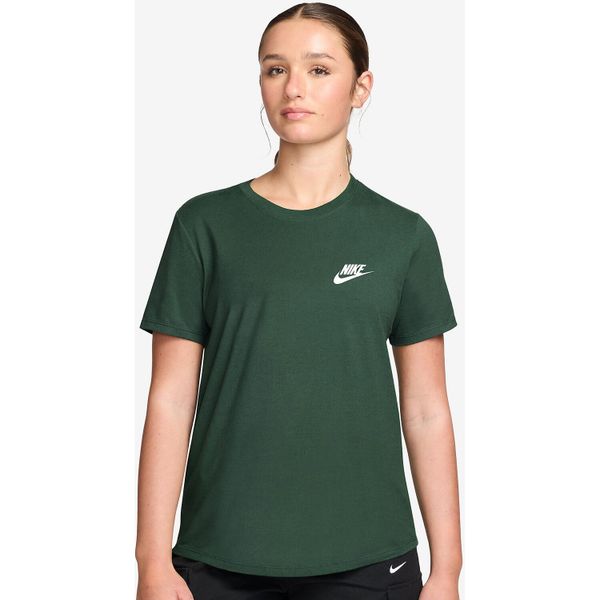 Koszulka sportowa damska Nike DX7902323. Niebieskie topy sportowe damskie Nike, m, bez wzorów, z bawełny, bez ramiączek. Za 95.90 zł.