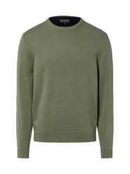 Finshley & Harding Sweter z zawartością kaszmiru Mężczyźni Bawełna zielony marmurkowy, M. Zielone swetry męskie Finshley & Harding, m, bez wzorów, z bawełny, bez kołnierzyka. Za 299.95 zł.