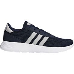 Granatowe Buty adidas Lite Racer M BB9775. Niebieskie buty sportowe na co dzień męskie Adidas, z materiału, bez zapięcia. W wyprzedaży za 269.00 zł.