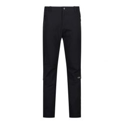Spodnie męskie turystyczne CMP 34T1797. Czarne spodnie materiałowe męskie CMP, bez wzorów, sportowe. Za 502.35 zł.