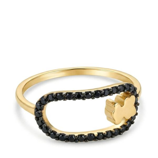 Pierścionek TOUS. Żółte pierścionki damskie Tous, złote. Za 449.99 zł.