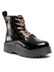 Harry Potter Trapery CM-AW22-019WBHP Czarny. Czarne kozaki dziewczęce harry potter, bez wzorów, ze skóry, bez obcasa. Za 119.99 zł.