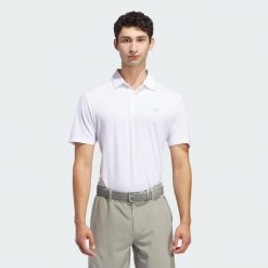 Koszulka polo Ultimate365 Solid. Białe koszulki polo męskie Adidas, m, bez wzorów, z materiału, bez ramiączek. Za 259.00 zł.