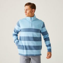 Agilno męska bluza. Niebieskie bluzy bez kaptura męskie Regatta, m, z bawełny. Za 112.69 zł.