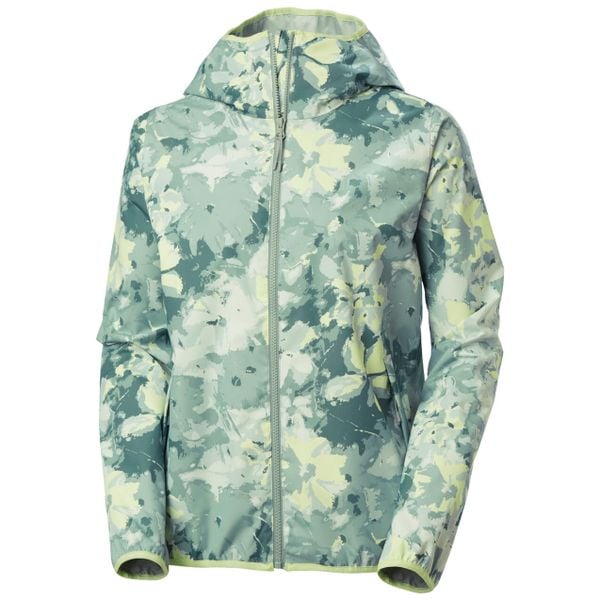 Damska kurtka wodoodporna Helly Hansen Graphic. Szare kurtki przeciwdeszczowe damskie Helly Hansen, bez kaptura. Za 628.00 zł.