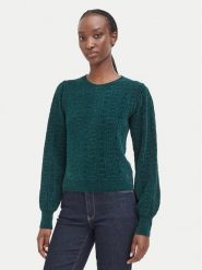 Guess Sweter W6BR44 Z1441 Zielony Regular Fit. Zielone swetry klasyczne damskie Guess, m, z syntetyku, bez kołnierzyka. Za 394.99 zł.