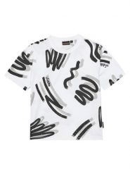 Napapijri T-Shirt NP0A4IGW S Biały Regular Fit. Białe t-shirty chłopięce Napapijri, bez wzorów, z bawełny, bez ramiączek. Za 99.99 zł.