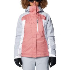 Kurtka narciarska damska Columbia Snowy Summit Ins. Czerwone kurtki damskie Columbia, m, bez wzorów, bez kaptura, narciarskie. Za 749.99 zł.