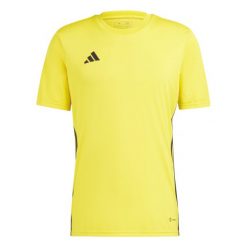 Koszulka męska adidas Tabela 23 Jersey. Czarne t-shirty sportowe męskie Adidas, m, z jersey, bez ramiączek, na fitness i siłownię. Za 67.99 zł.
