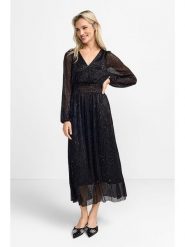 Rich & Royal Sukienka w kolorze czarnym rozmiar: XS. Czarne sukienki damskie Rich & Royal, xs, bez wzorów, bez kołnierzyka, bez ramiączek, maxi. Za 316.99 zł.