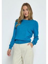 Peppercorn Sweter w kolorze niebieskim rozmiar: M. Niebieskie swetry klasyczne damskie Peppercorn, m, bez kołnierzyka. Za 164.95 zł.
