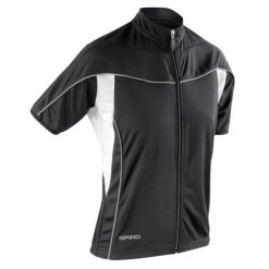 Damska Koszulka Bikewear Performance Z Pełnym Zamkiem Błyskawicznym. Białe topy sportowe damskie SPIRO, m, bez wzorów, z materiału, bez ramiączek. Za 79.99 zł.