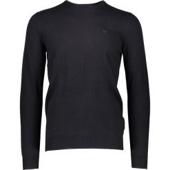 Sweter w kolorze czarnym. Czarne swetry męskie Wrangler, l, bez wzorów, z bawełny, bez kołnierzyka. W wyprzedaży za 109.95 zł.