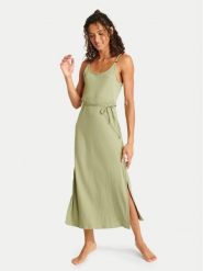 Banana Moon Sukienka letnia Yaquina Amaria MGC27 Zielony Regular Fit. Zielone sukienki damskie Banana Moon, na lato, m, bez wzorów, z wiskozy, bez kołnierzyka, bez ramiączek. Za 459.99 zł.