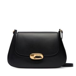 Torebka Calvin Klein. Czarne listonoszki damskie CALVIN KLEIN, bez wzorów, bez dodatków. Za 649.99 zł.