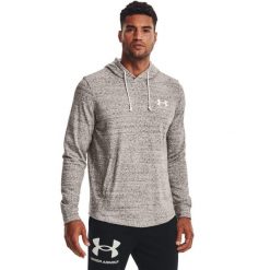 Bluza męska z kapturem UNDER ARMOUR UA RIVAL TERRY LC HD. Szare bluzy z kapturem męskie Under Armour, m. Za 199.99 zł.